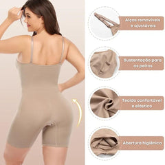 Body Shaper Ultra Modelador Elegance™ - Empina Bumbum & Reduz Medidas